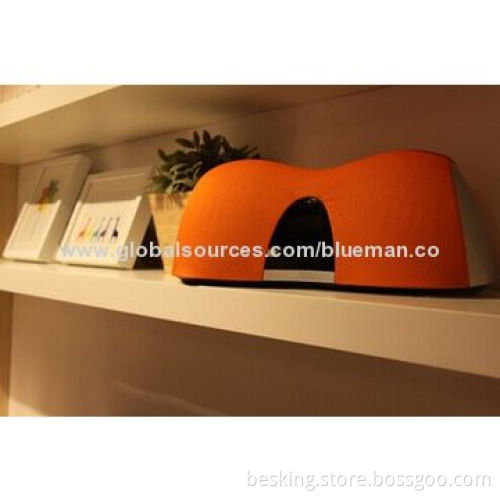 2.0-channel Bluetooth Speaker with NFC and Clock FunctionsNew